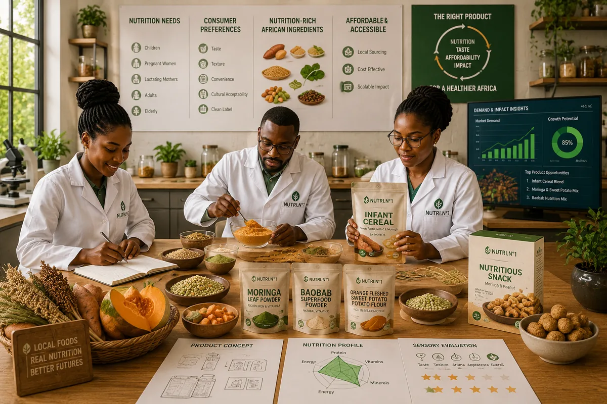 Nutrition-led product design